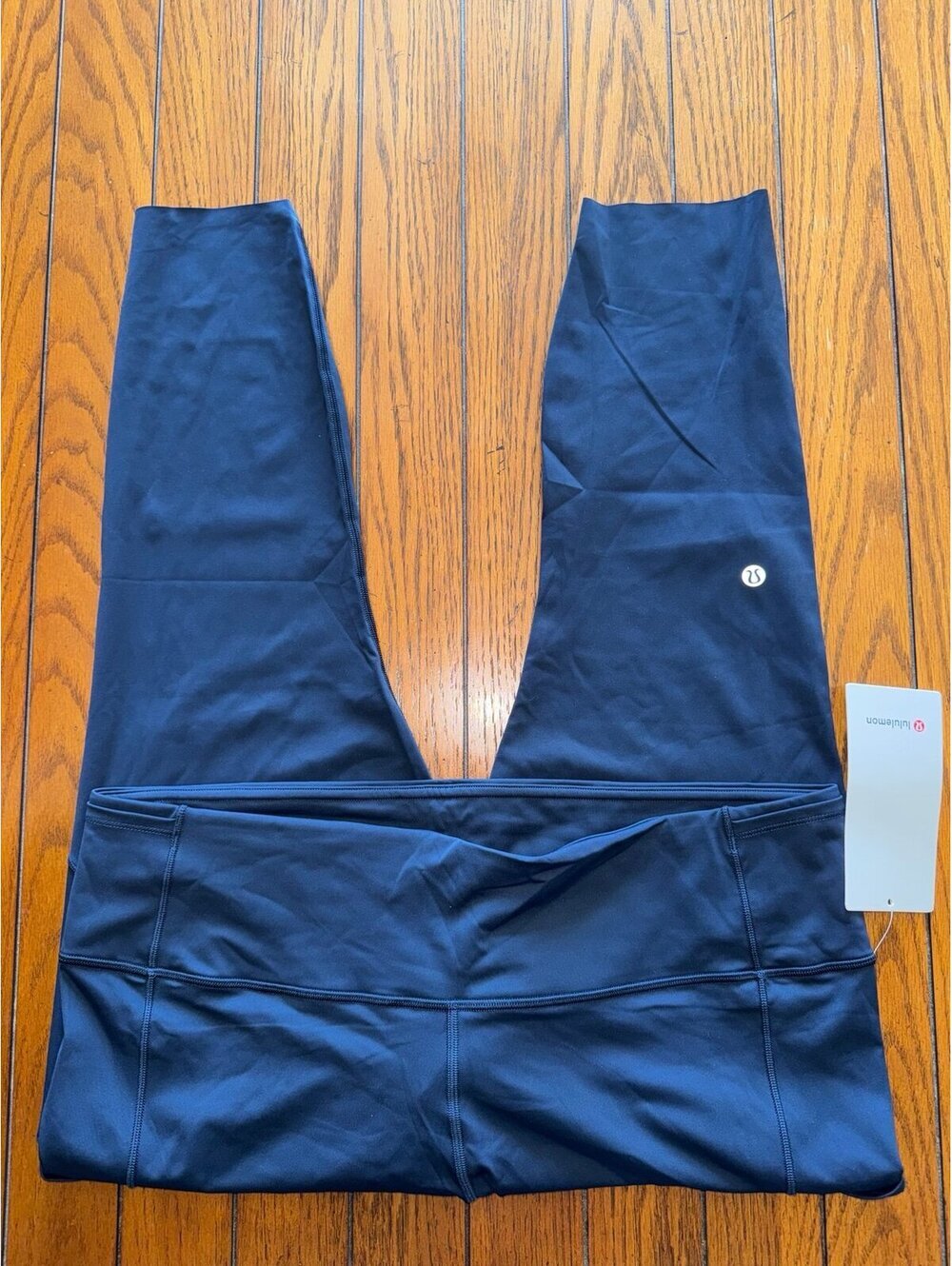Lululemon Fast & Free With Pockets High Rise 25” True Navy Size 18 NWT